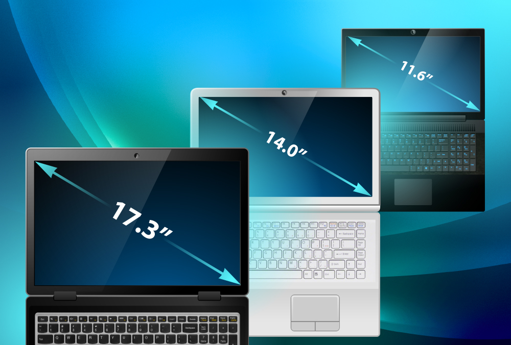 Measuring laptop screen size | laptopscreen.com