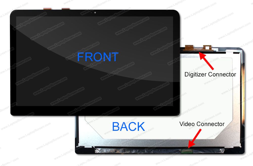 Screen for HP Compaq ENVY X360 15W106NE. Replacement Laptop LCD Screens