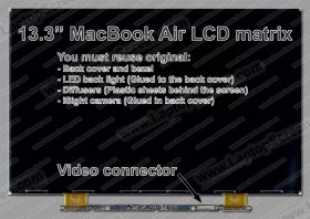 Apple MACBOOK AIR 13 MODEL A1369 reemplazo de pantalla