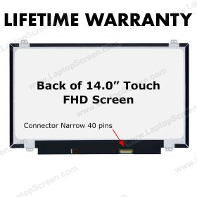 p/n R140NWF5 R1 screen replacement
