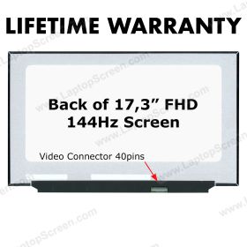 Sager NP7880P screen replacement
