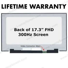Dell ALIENWARE X17 R1 screen replacement