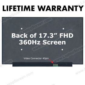 Dell ALIENWARE M17 R5 screen replacement