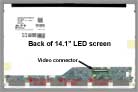 Dell LATITUDE E6400 notebook LCD display screen cheap in Ware, Canada