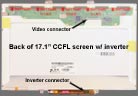 Dell INSPIRON E1705 notebook LCD display screen cheap in Ware, Canada