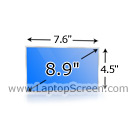   HSD089IFW1-B00 notebook LCD display screen cheap in Ware, Canada