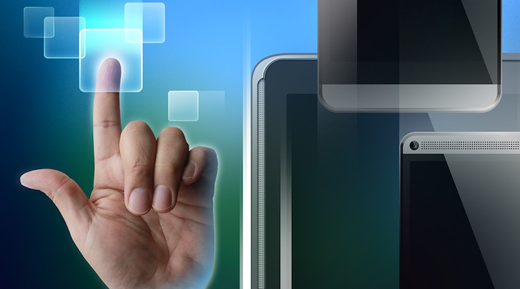 damage lcd screen by touching in stock