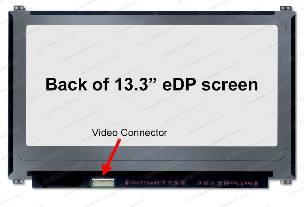 No Bezel FTDLCD/® 13.3 inch Touch Screen Digitizer Glass Panel Replacement for ASUS ZenBook Flip UX360C UX360CA