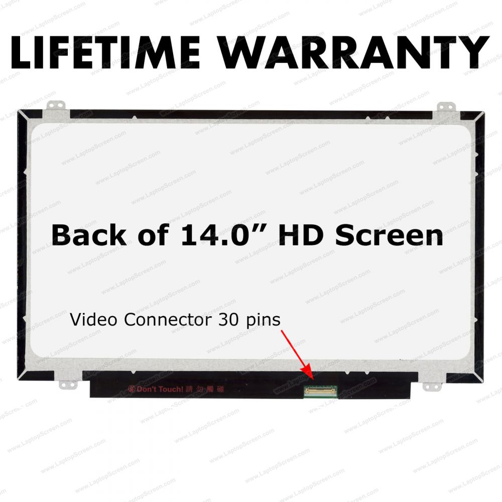 Screen for Dell LATITUDE E7450. Replacement Laptop LCD Screens