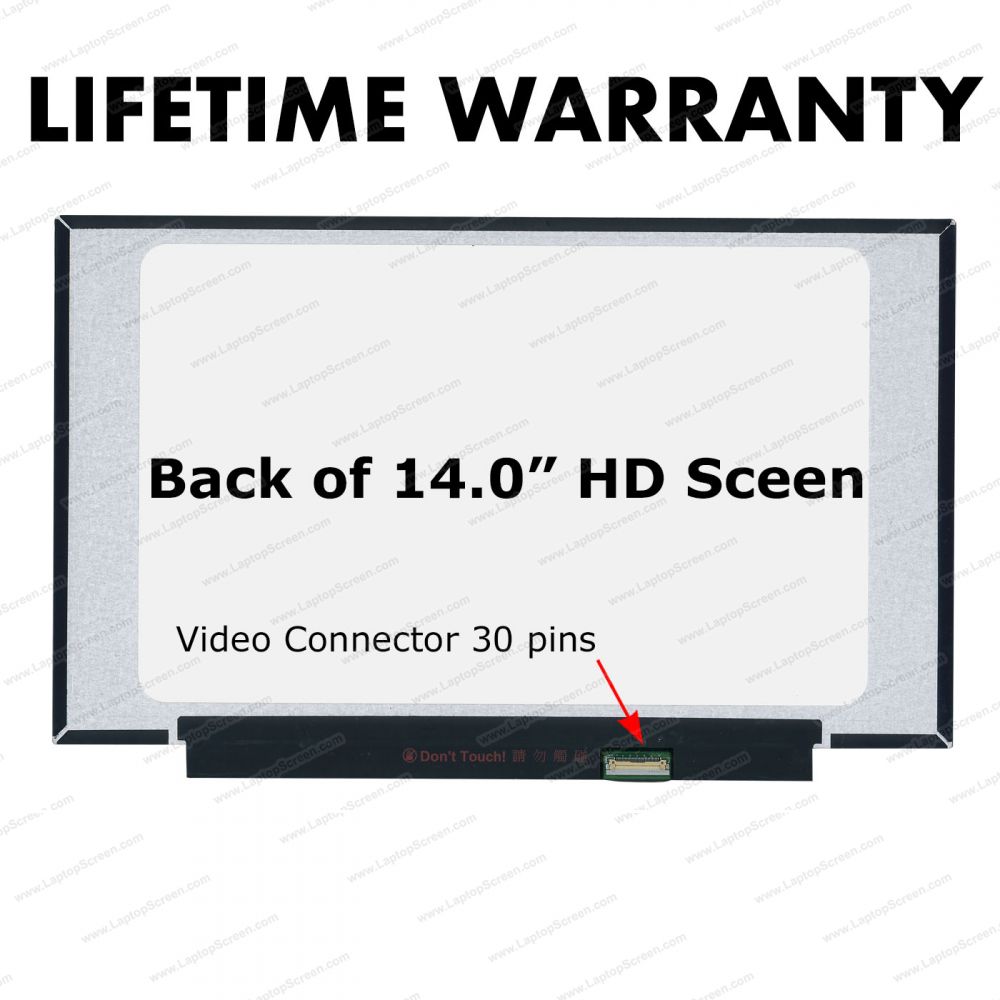 Screen for HP CHROMEBOOK 14ANF0004NA. Replacement Laptop LCD Screens