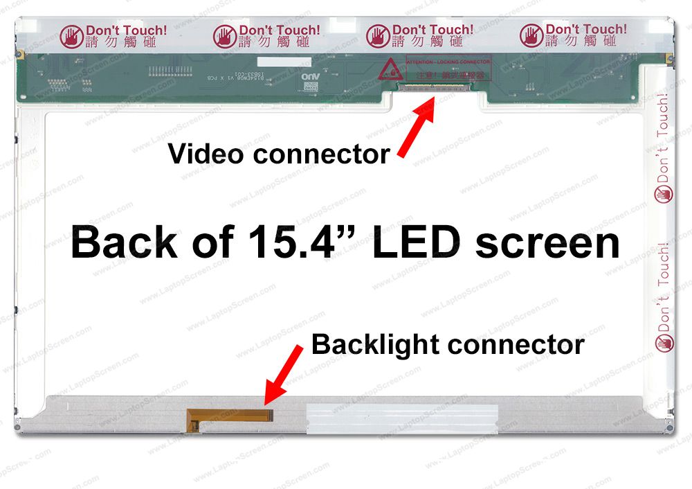 LTN154AT13-C02 Replacement Laptop LCD 