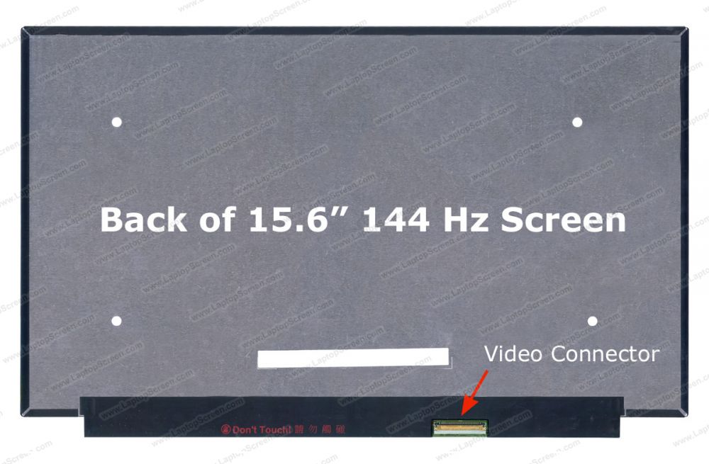 SP F2 Parti originali per il Nuovo Alienware M15 Asus MSI 15.6 144hz FHD IPS Schermo LCD LP156WFG Lunetta stretta Opaco senza Orecchie 