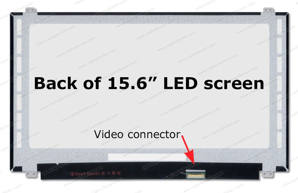 Panel Only BRIGHTFOCAL New LCD Screen for B156HTN03.4 FHD 1920x1080 Replacement LCD LED Display