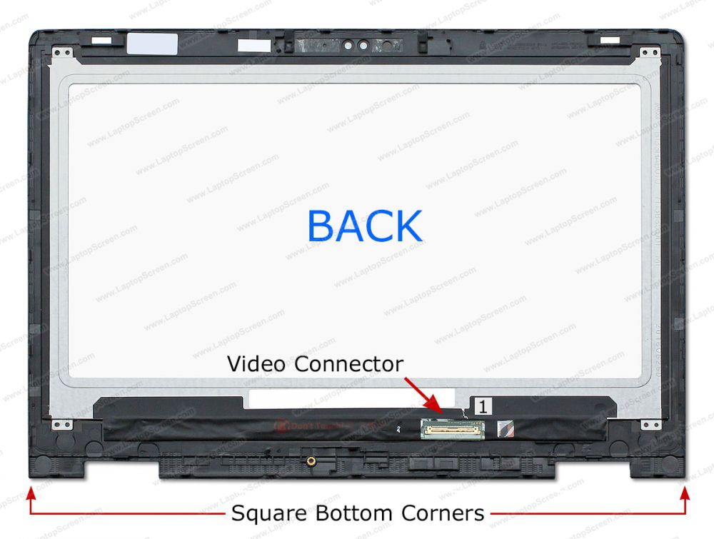 Screen for Dell INSPIRON 13 5378 2-IN-1. Replacement Laptop LCD Screen