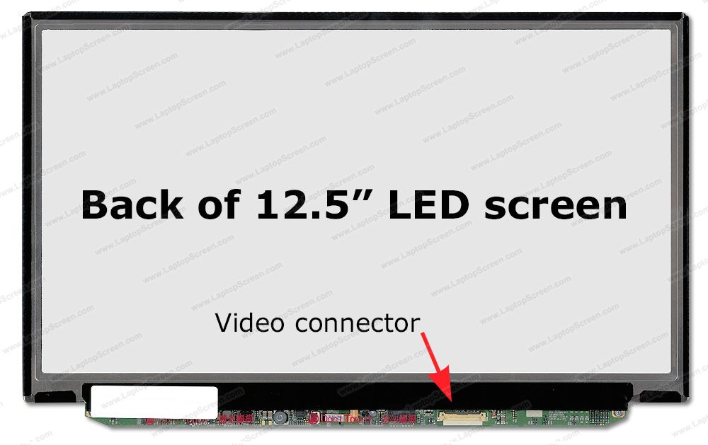 Lenovo 04x0437 Replacement LAPTOP LCD Screen 12.5 WXGA HD LED LP125WH2 T1 SP 