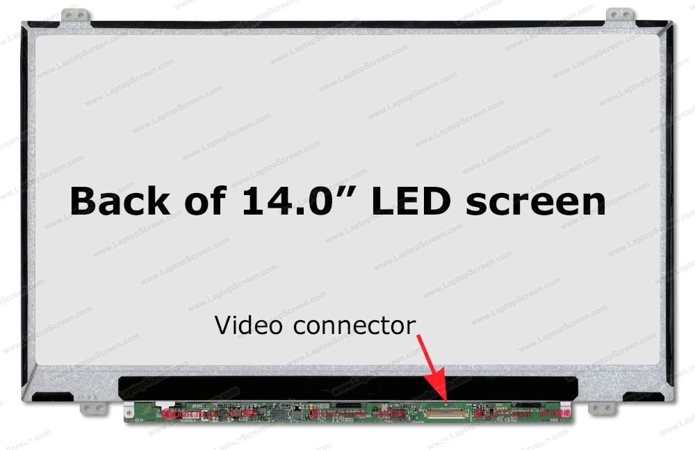 B2 TP Wikiparts 14.0 1366x768 LED Screen for DELL 5T0P9 LCD LAPTOP 05T0P9 LP140WHU