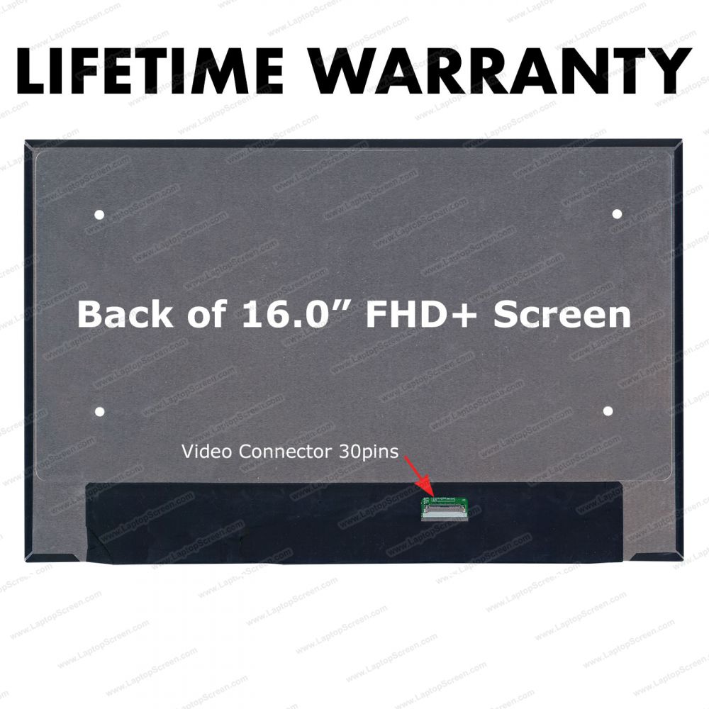Screen for Lenovo THINKPAD Z16 21D40031PE. Replacement Laptop LCD Screen