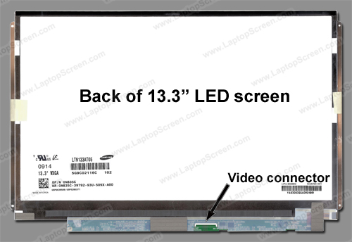 LTN133AT05-102 Replacement Laptop LCD 