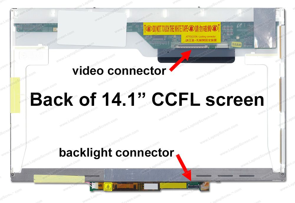 Laptop Screen 14.1 LCD CCFL for DELL Latitude D630 WXGA 1280X800 Visiodirect
