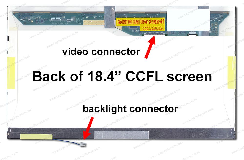 Screen for Toshiba PSPG8E01D007EN. Replacement Laptop LCD Screen