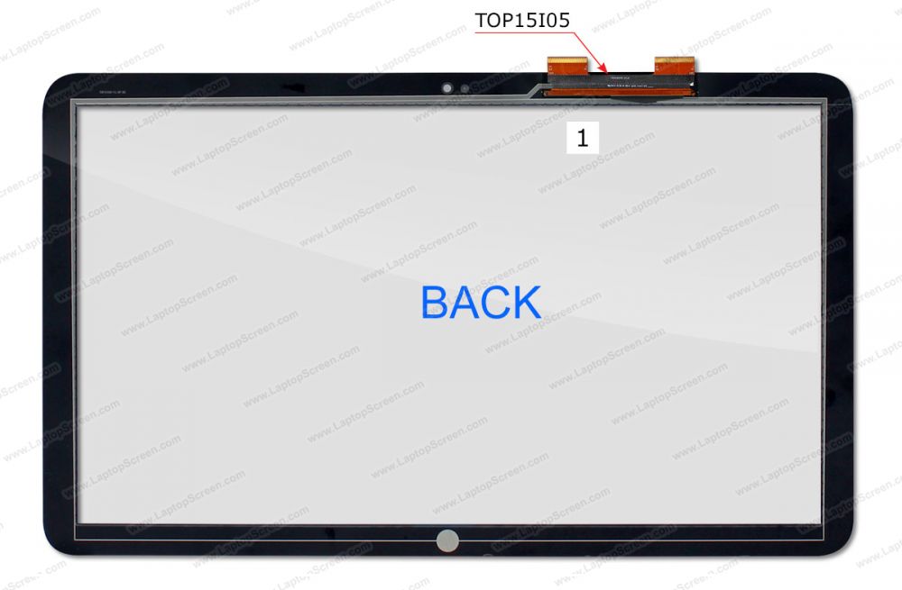 Screen for HP 763581001. Replacement Laptop LCD Screen