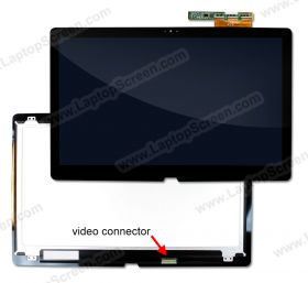 Sony VAIO SVF15N1BPGB reemplazo de pantalla